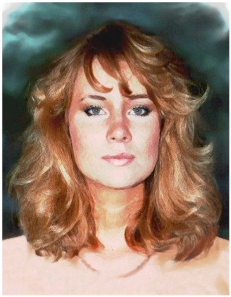 Eternally Della Casagrande Watercolor Portrait by artist Andreas Mujica