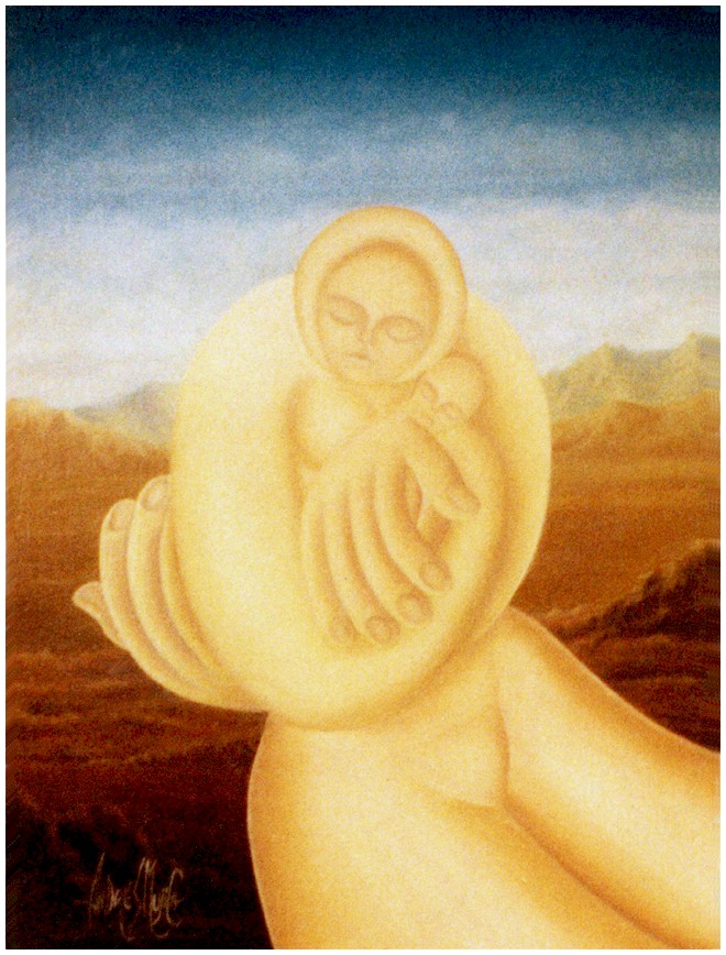 Ecstacy Oil Painting by Andreas Mujica
