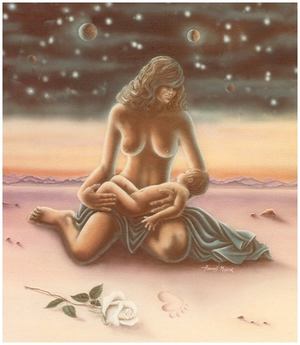 The Passanger Oil Painting by Andreas Mujica